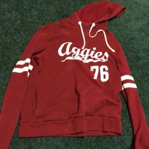 Pink aggies hoodie